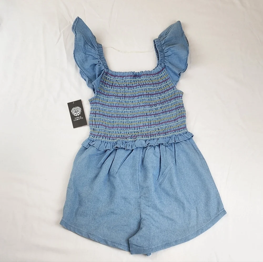 Vince Camuto Kids Blue Romper